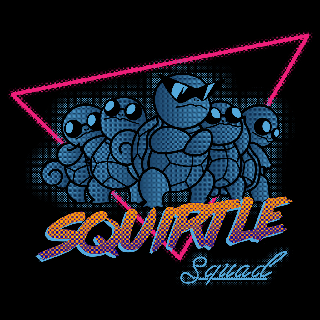 Squirtle Squad Fanart
