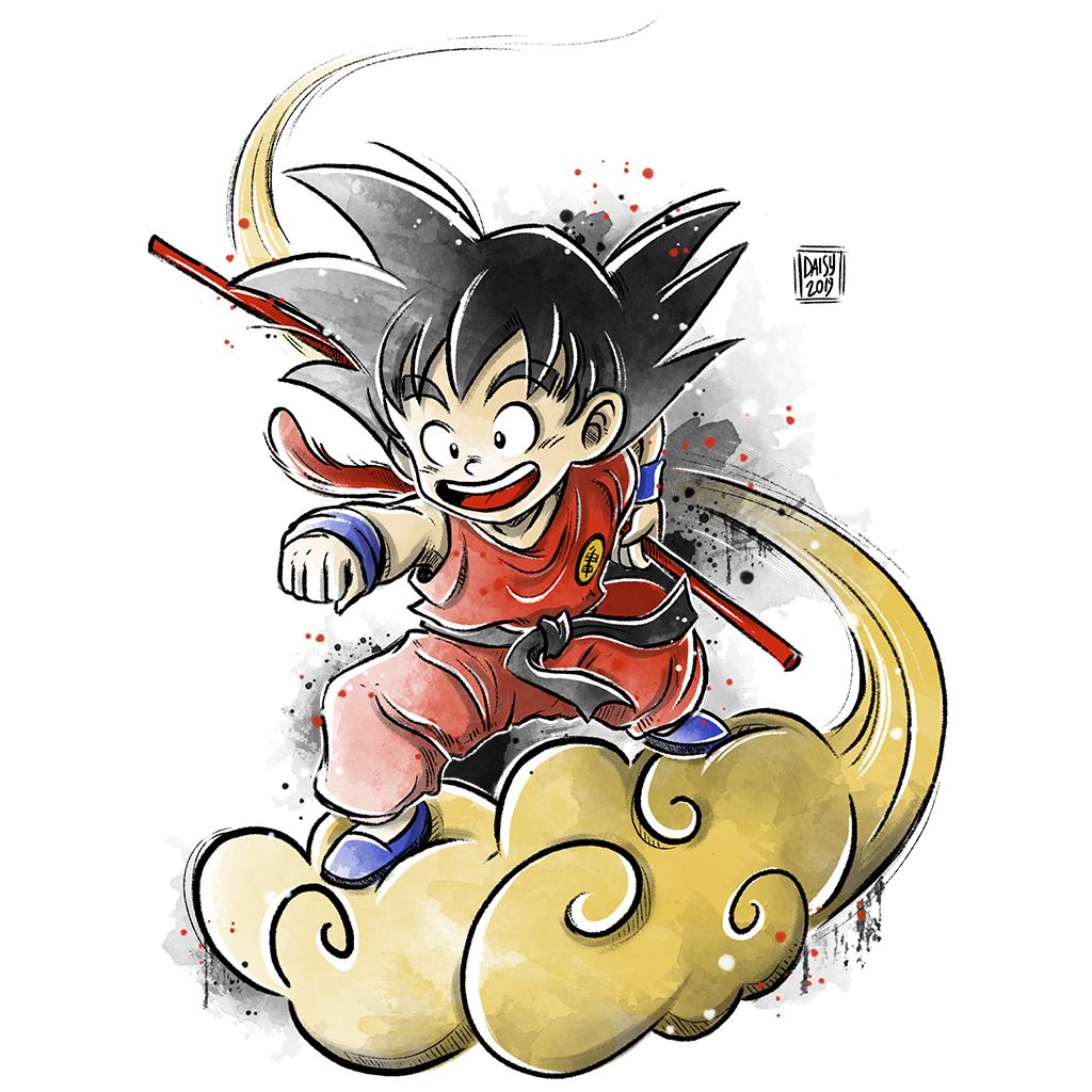 Ink Goku | www.TeeTee.eu