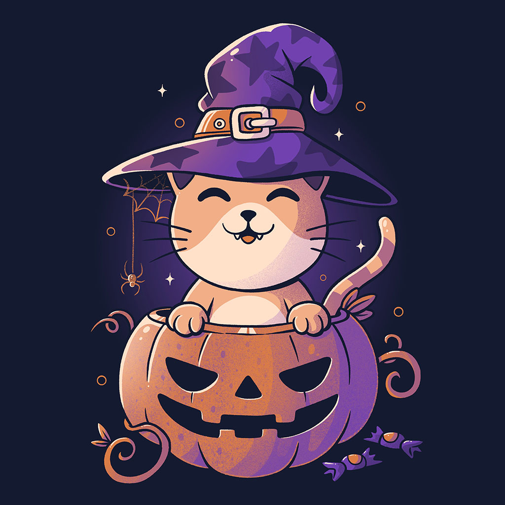 Spooky Kitten | www.TeeTee.eu