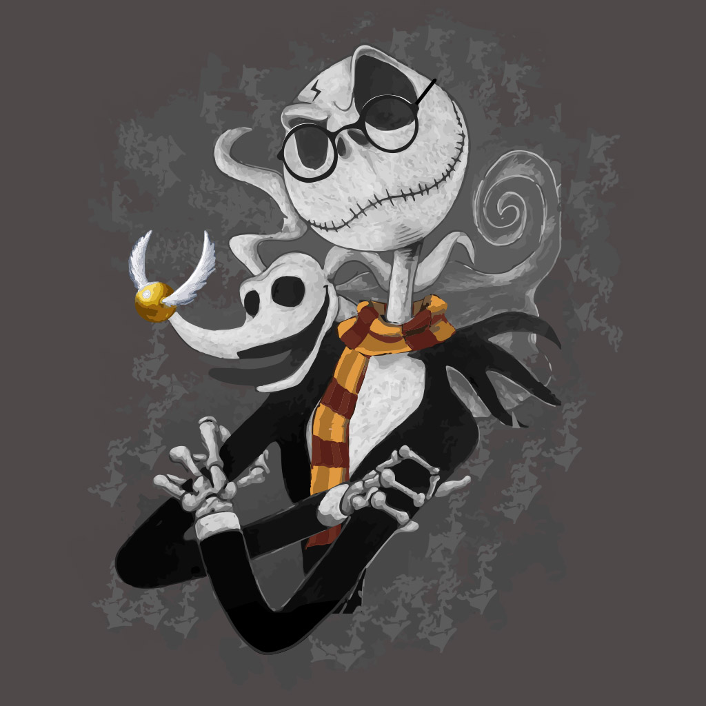 Jack Skellington and Philosopher's Stone | www.TeeTee.eu