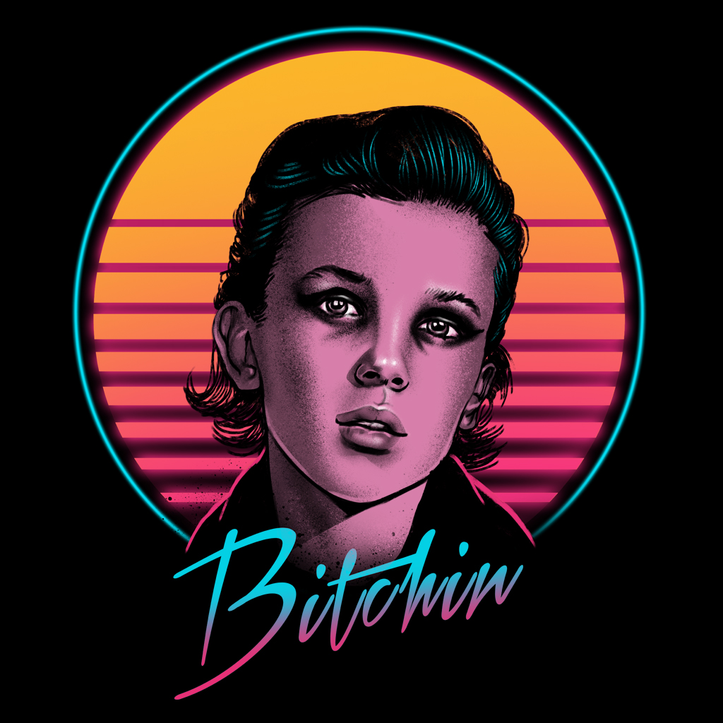 Wouldn t hurt. Stranger things 80s. Bitchin. Retro Race.