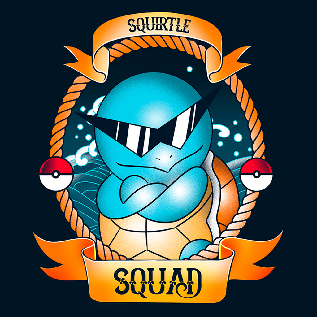 Squirtle Squad | www.TeeTee.eu