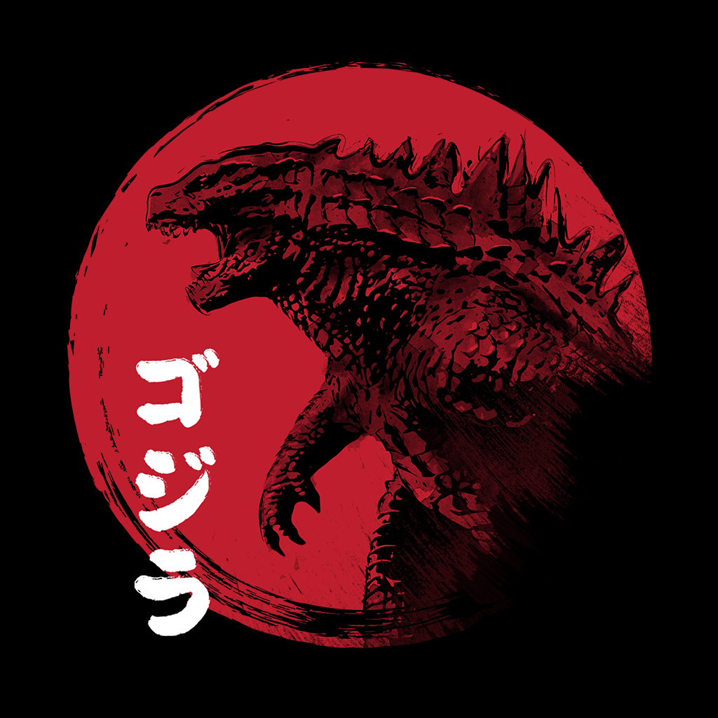 Red Sun Kaiju | www.TeeTee.eu