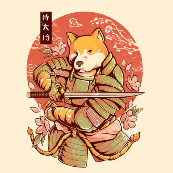 Akita Samurai | www.TeeTee.eu