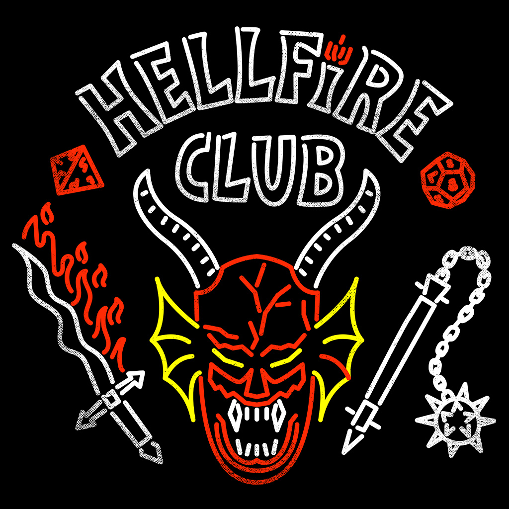 Hellfire Club Neon | www.TeeTee.eu